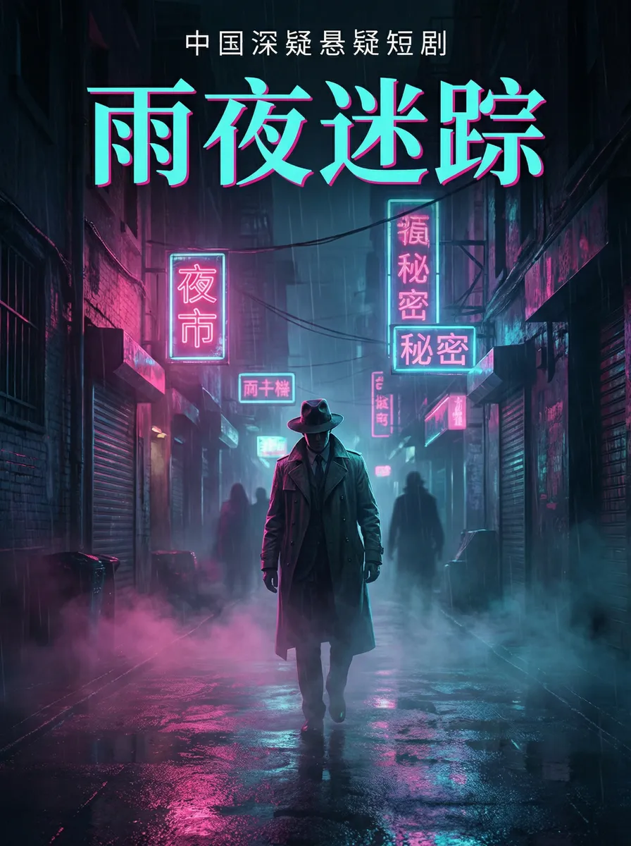 调教妈妈 悬疑追踪短剧 - 雨夜迷踪海报